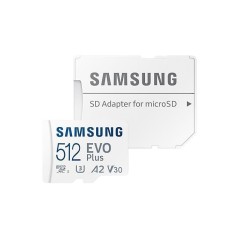 Buy Samsung EVO MB-MC512KA microSDXC 512GB - Fast 130MB/s Speed, Reliable Storage for All Your Devices!